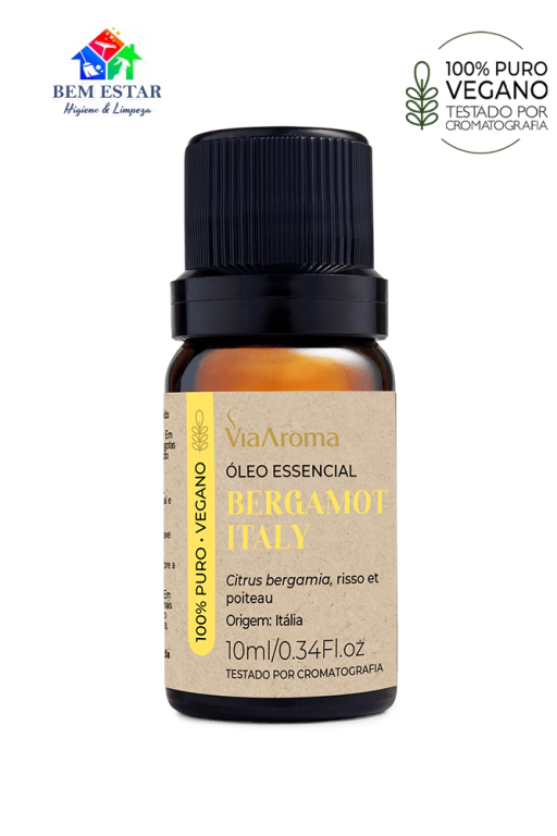 Óleo Essencial de Bergamota (Bergamot Italy) Via Aroma - 10ml