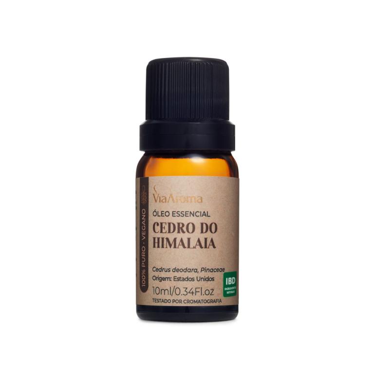 Óleo Essencial Cedro do Himalaia Via Aroma - 10 ml