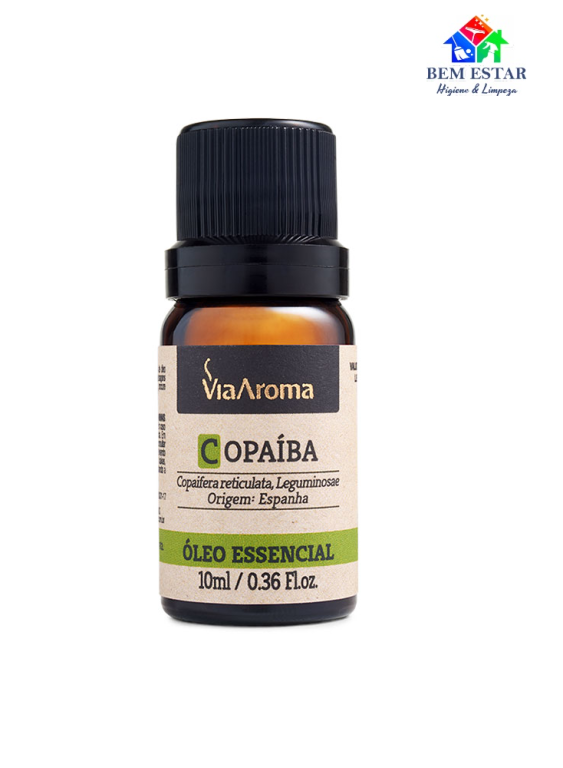 Óleo Essencial Copaíba Via Aroma - 10ml