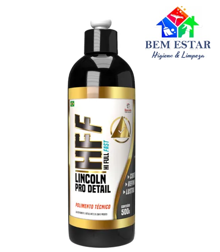 Composto Polidor HFF Corte Refino E Lustro 500g - Lincoln