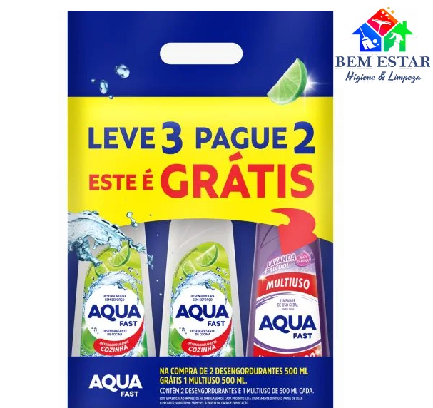 Pack Desengengordurante  + Multiuso - AquaFast