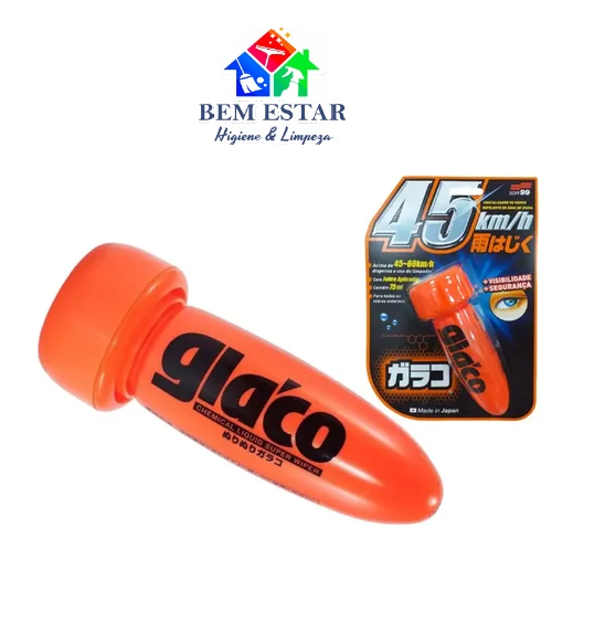 Cristalizador De Vidros Glaco 75ml Repelente De Água - Soft99