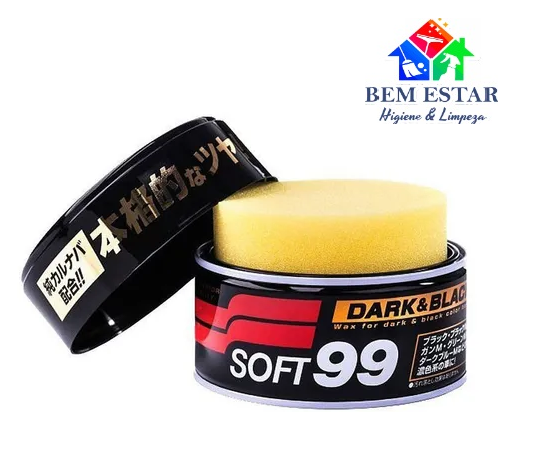 Cera Automotiva Premium Dark & Black Paste Wax 300g - Soft99