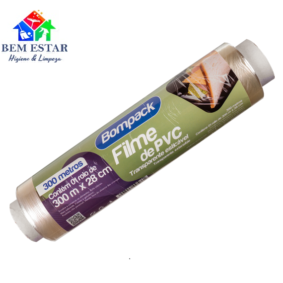 Filme de PVC 0,28x300mts - BomPack