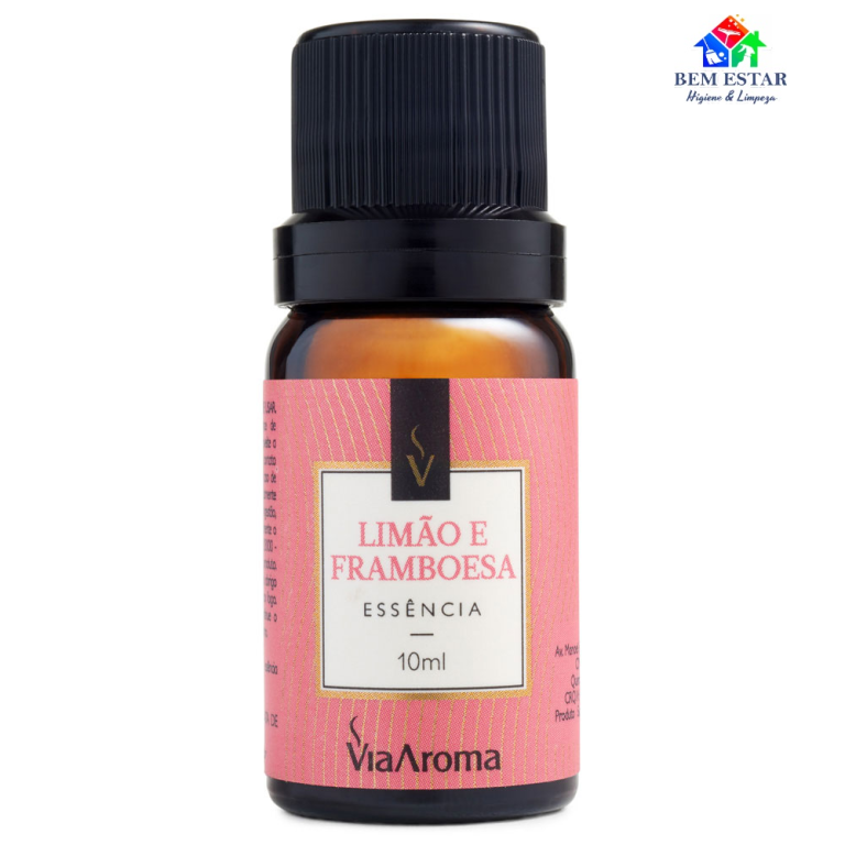 Essência Clássica Limão e Framboesa 10ml - Via Aroma