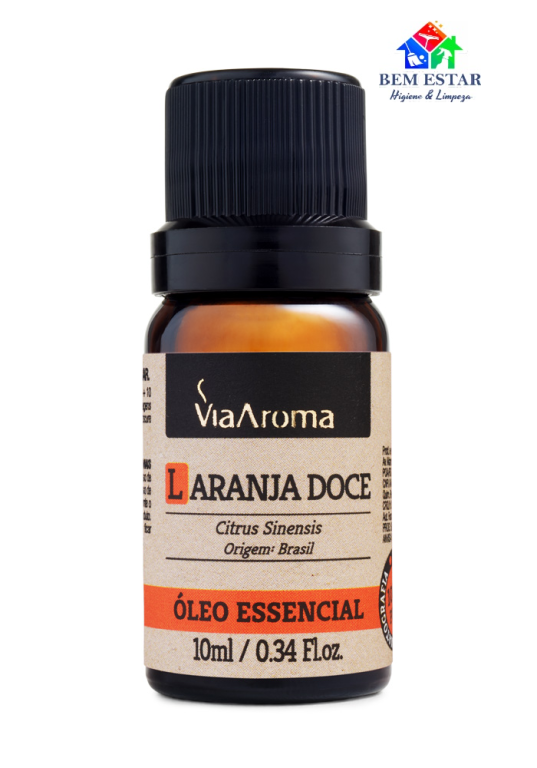 Óleo Essencial de Laranja Doce 10ml - Via Aroma