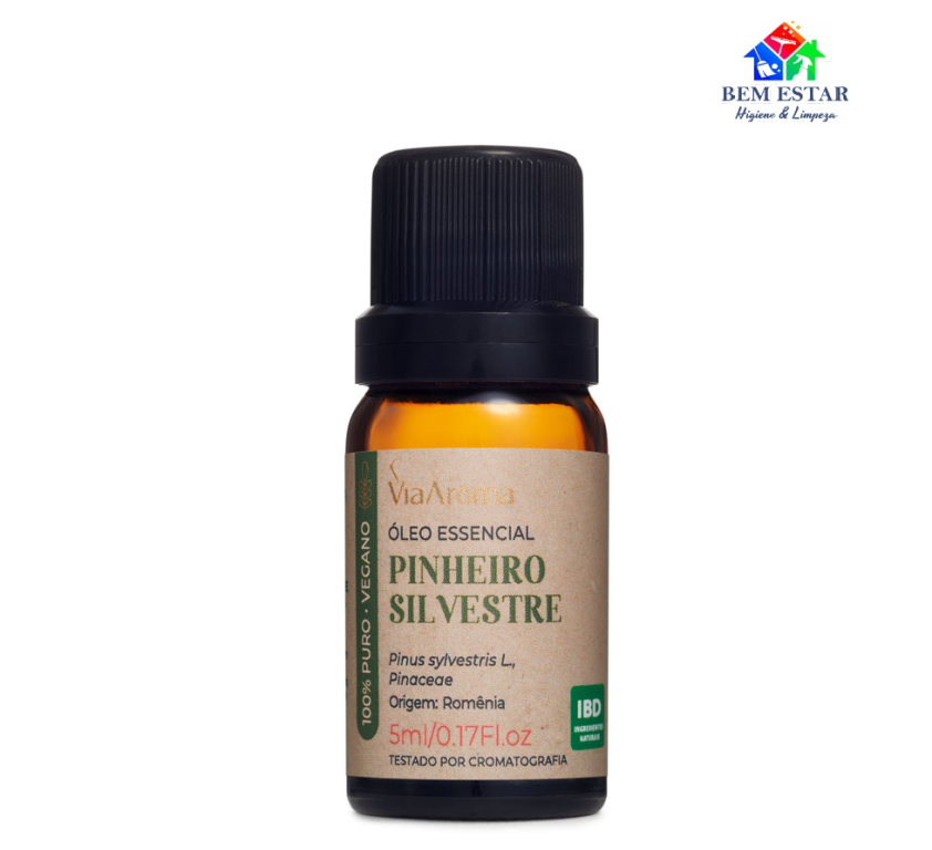 Óleo Essencial Pinheiro Silvestre 5 ml - Via Aroma