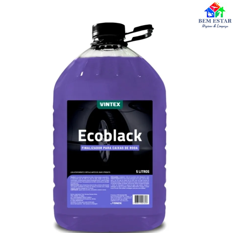 Finalizador Para Caixa De Rodas Ecoblack 5 Litros  - Vonixx