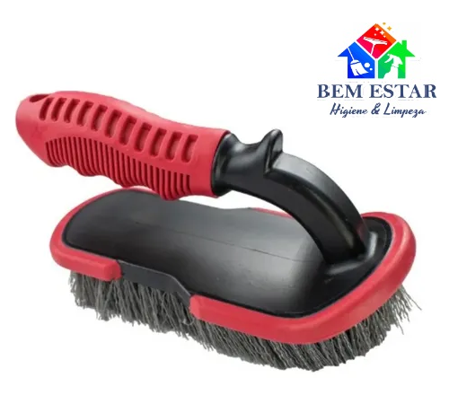 Escova Curva para Pneus e Carpetes  - Sigma Tools