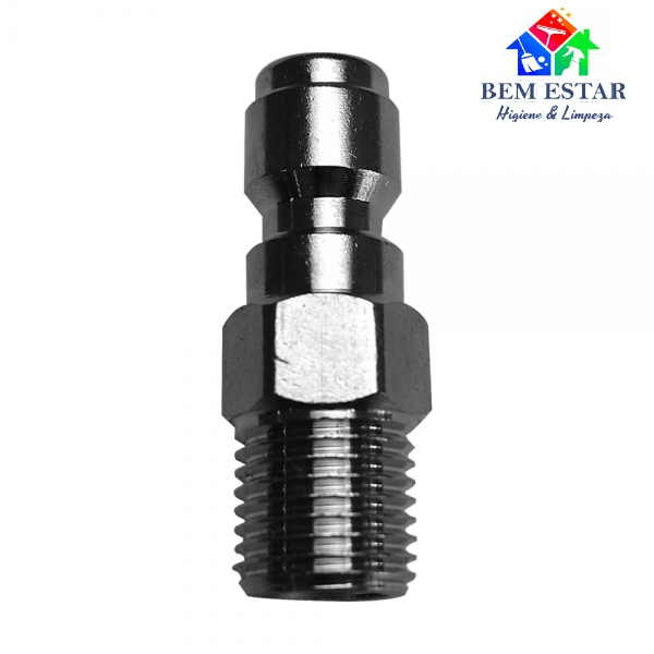 Adaptador Pino De Engate G-2PM 1/4 (Macho) Lavadoras De Alta Pressão - Sigma Tools