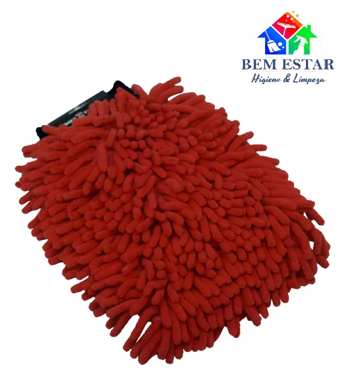 Luva Microfibra Dupla Face Com Tentáculo 1600GSM 20x29 - Sigma Tools