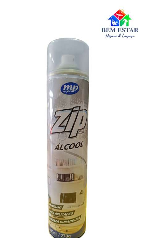 Álcool Spray ZIP 400ml - My Place