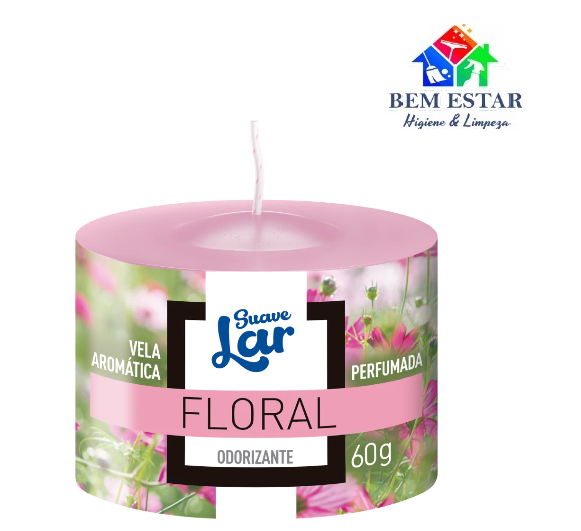 Vela Aromática 60g Floral - Gióca