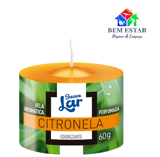 Vela Aromática 60G Citronela - Gióca