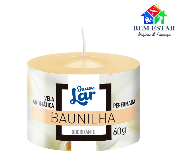 Vela Aromática 60g Baunilha - Gióca