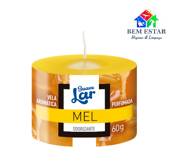 Vela Aromática 60g Mel - Gióca