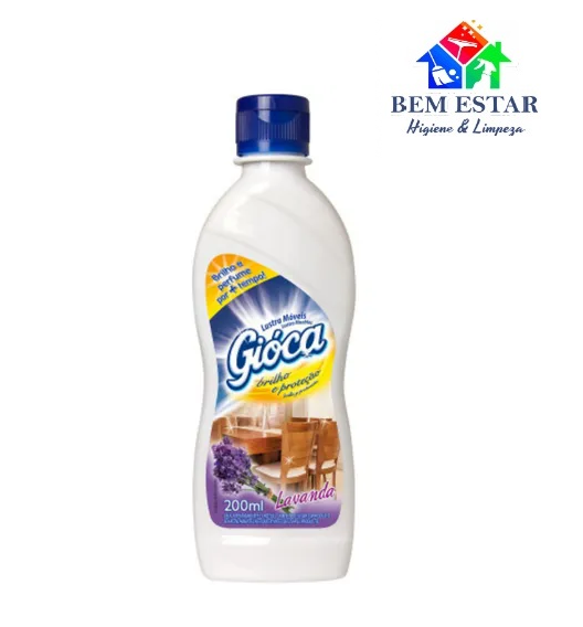 Lustra Móveis 200ml Lavanda - Gióca