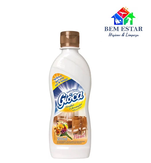 Lustra Móveis 200ml Floral - Goica