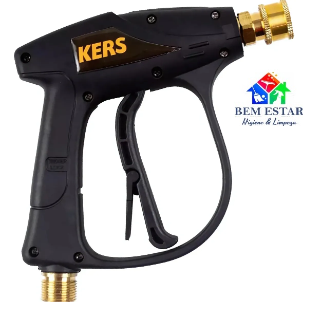 Pistola Water Gun Para Lavadora Alta Pressão Automotiva 5000 PSI - Kers