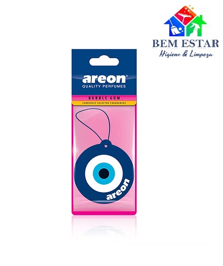Aromatizador Automotivo Blue Eye Bubble Gum - Areon