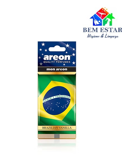 Aromatizador Automotivo Mon Brazilian Vanilla - Areon