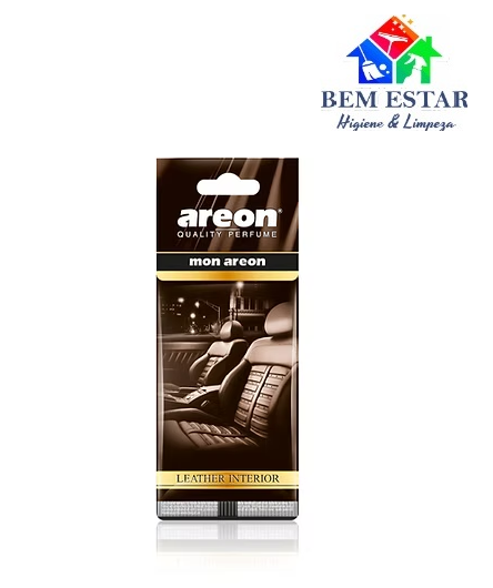 Aromatizador para Automotivo Leather Interior - Areon