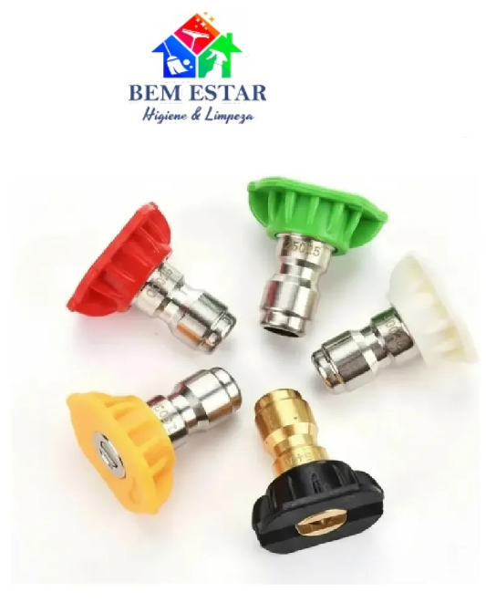 Kit Bicos Para Lavadora de Alta Pressão 40025 5Pçs - Kers