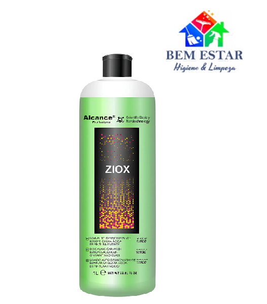 Shampoo Acido e Removedor de Chuva Acida da Pintura Ziox 1L - Alcance