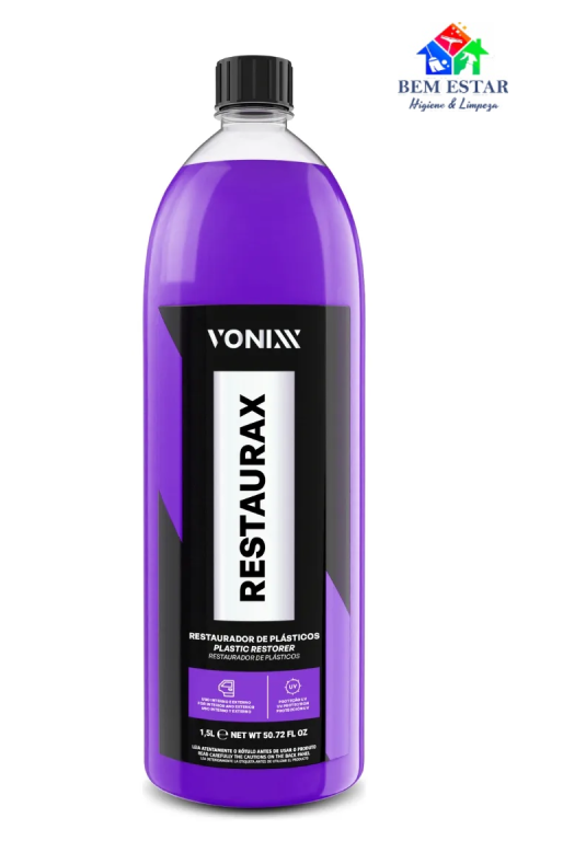 Restaurador De Plásticos Externos Restaurax 1,5L - Vonixx