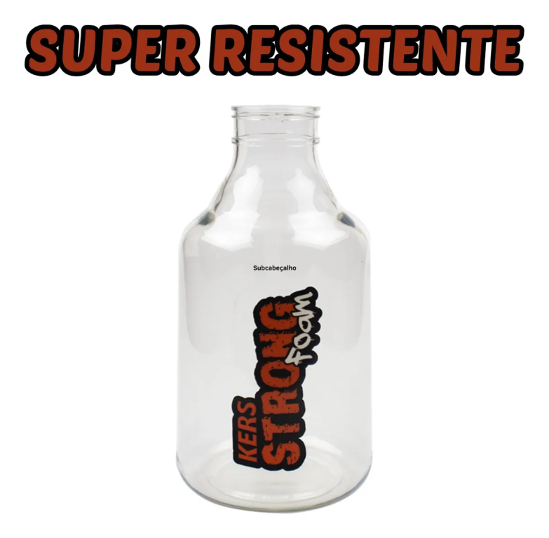 Recepiente para Canhão de Espuma Strong Foam 1L