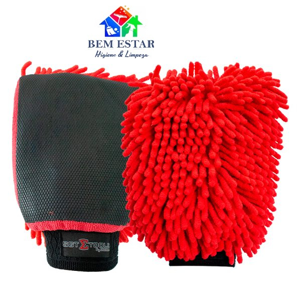 Luva Dupla Face ClayBar e Microfibra - Sigma Tools