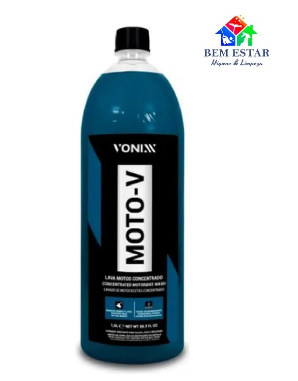 Shampoo Desengraxante MOTO V Lava Motos 1,5l - Vonixx