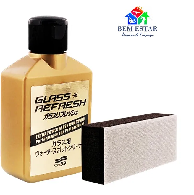 Descontaminante De Vidros Glass Refresh 80ml - Soft99