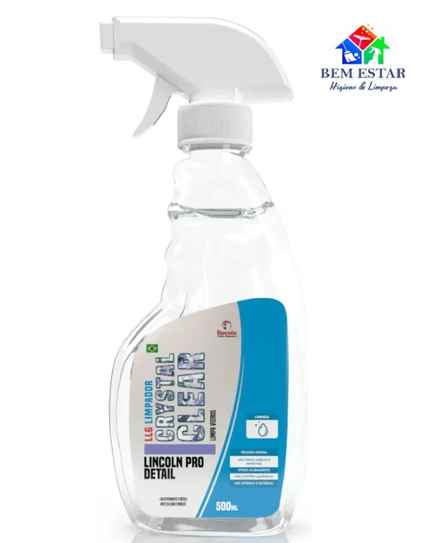 Limpa Vidros LL6 Crystal Clear 500ml - Lincoln