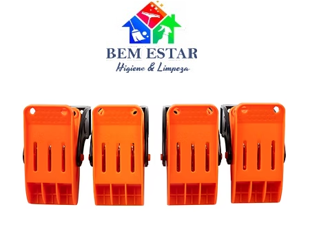 Jogo com 4 Grampos Power Clip para Tapetes Automotivos - Kers