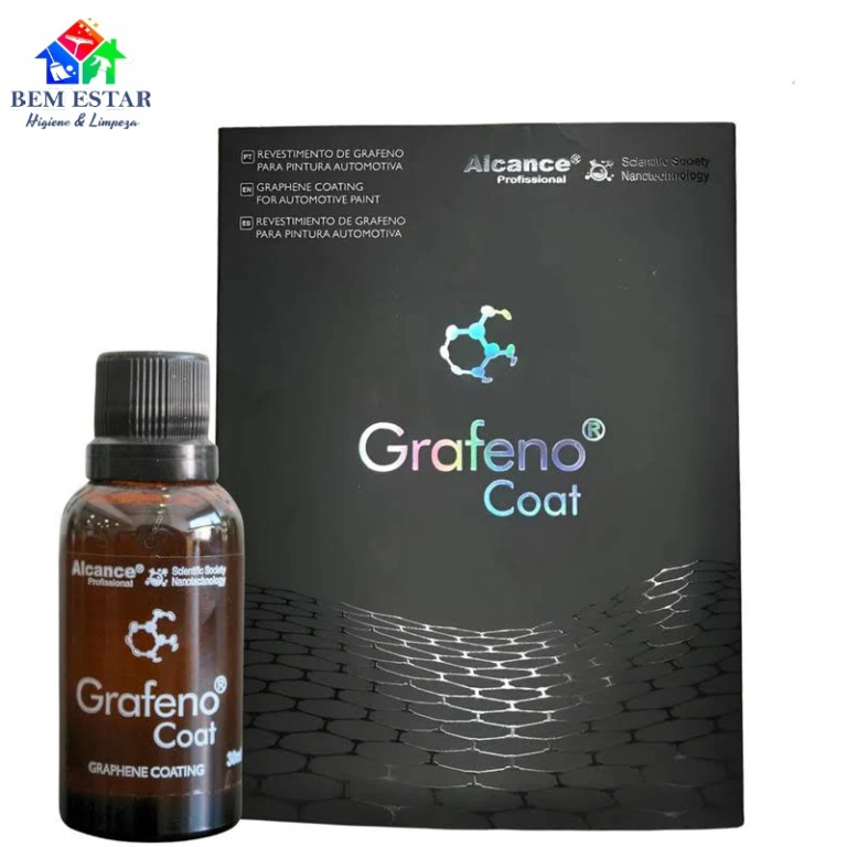 Vitrificador Grafeno Coat 30ml - Alcance Pro