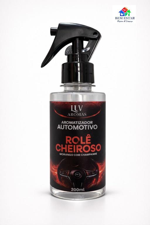 Aromatizador Automotivo Rolê Cheiroso Morango com Champagne - LUV Aromas