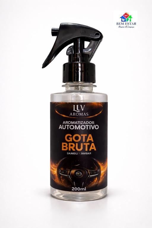 Aromatizador Automotivo Gota Brura Bambu -Âmbar - LUV Aromas