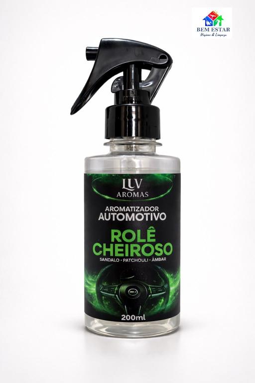 Aromatizador Automotivo Rolê Cheiroso Sandalo-Patchouli-Âmbar - LUV Aromas