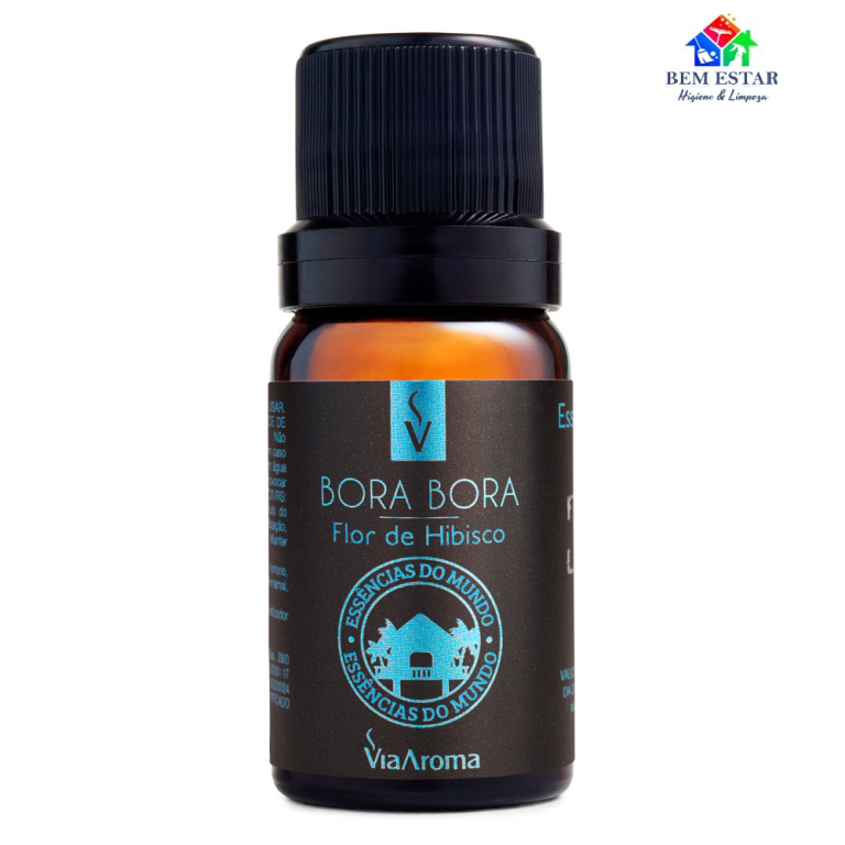 Essência Mundo Bora Bora - Flor de Hibisco - 10ml - Via Aroma