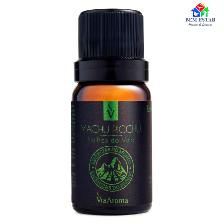 Essência Mundo Machu Picchu - Folhas do Vale - 10ml - Via Aroma