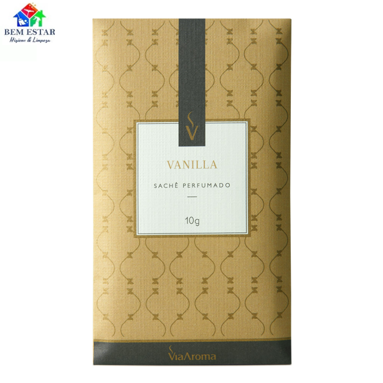 Sache Perfumado Vanilla 10g - Via Aroma