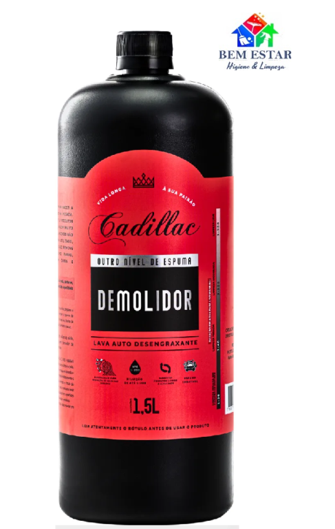 Lava Auto Desengraxante Demolidor 1,5 Litros - Cadillac