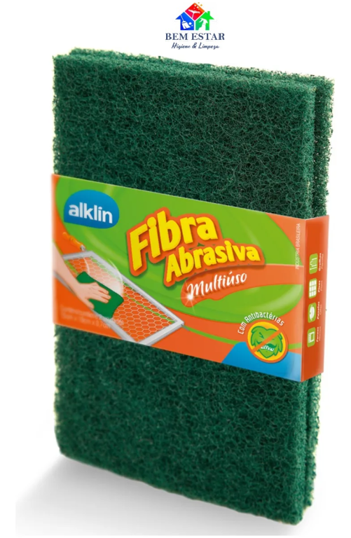 Fibra Abrasiva Multiuso com 2Un - Alklin