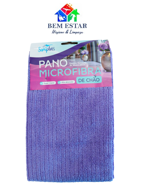 Pano Microfibra de Chão 50x60 - Simplus