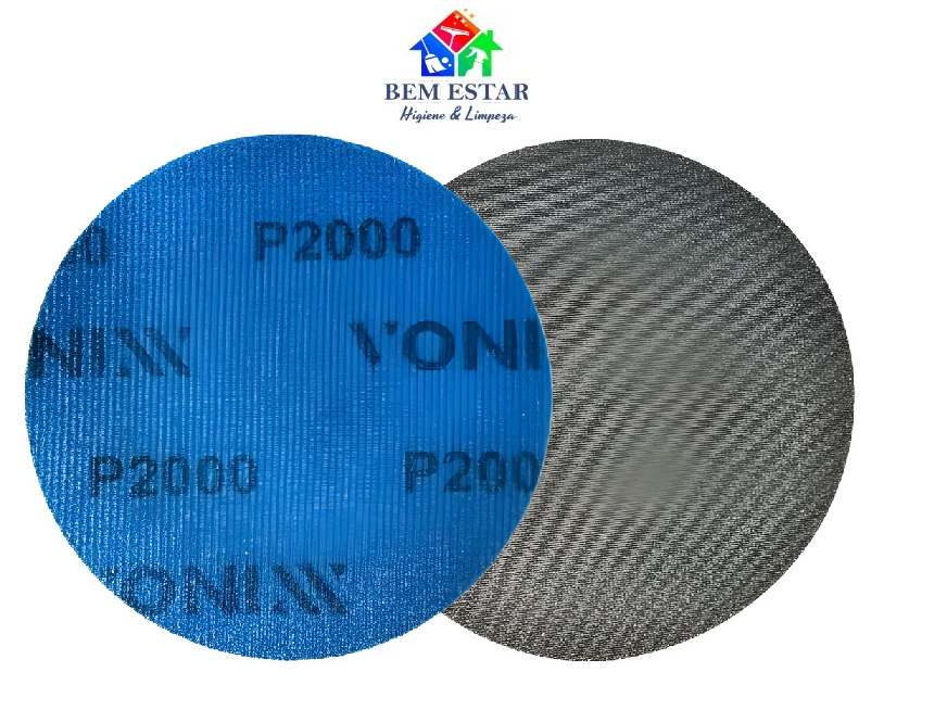 Lixa para Polimento Vidros 5" 2000 - Vonixx
