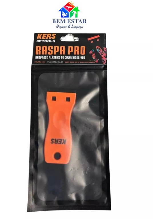 Raspa Pro Raspador Plásticos de Cola e Adesivo - Kers