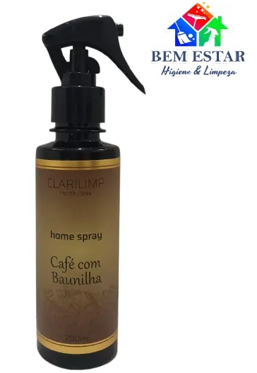 Home Spray Café e Baunilha 200ml - Clarilimp
