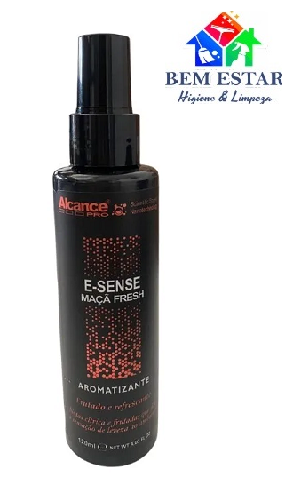 Aromatizante E-sense Maçã Fresh 120 ml - Alcance