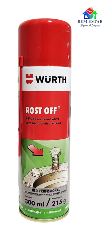 Desengripante Oleo Anticorrosivo Rost Off Spray 300ml - Wurth